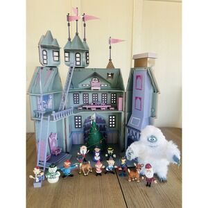 Rudolph The Island of Misfit Toys Santa's Castle w/Figurines by Playing Mantis